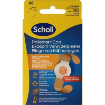 Scholl Hühneraugen Löschpflaster 8 Stück 