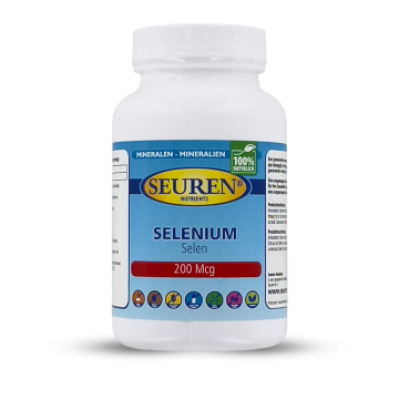 Seuren Nutrients Selen (Selenium) 200 mcg 200 Tabletten