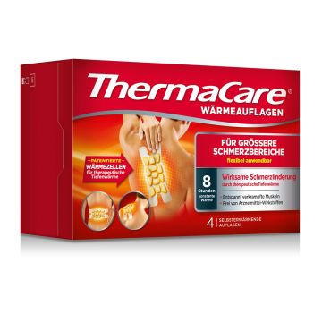 ThermaCare Wärmeauflagen für grössere Schmerzbereiche 4 St