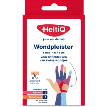 HeltiQ Wundpflaster 1 m x 6 cm