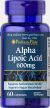 Puritan's Pride Alpha Liponsäure 600 mg 60 Kapseln 17965