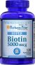 Puritan's Pride Biotin 5000 mg 120 Kapseln 13431