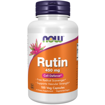 NOW Rutin 450 mg 100 vegane Kapseln
