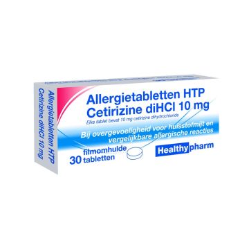 Healthypharm Cetirizin Heuschnupfen 10mg 30 Tabletten