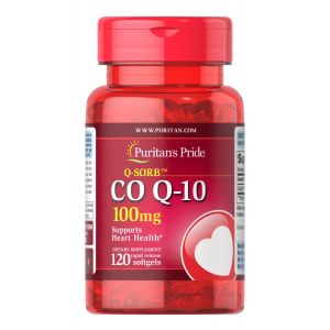 Puritan's Pride Co Q-10 100 mg 120 Softgels 15594