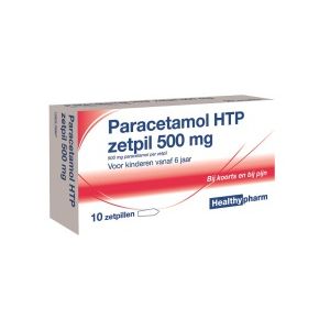 Healthypharm Paracetamol Zäpfchen 500mg 10 Zäpfchen