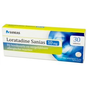 Sanias Loratadine bei Allergie 30 Tabletten