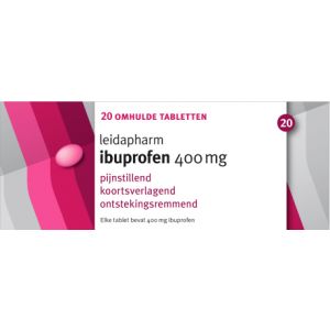 Leidapharm Ibuprofen 400 mg 20 Tabletten