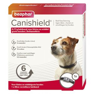 Beaphar Canishield Hundehalsband für kleine und mittelgroße Hunde 1 x 48 cm Band