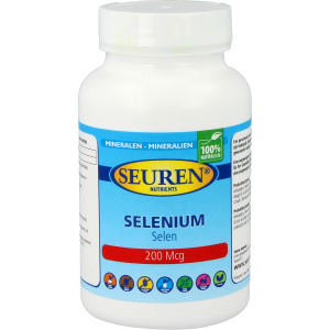 Seuren Nutrients Selen (Selenium) 200 mcg 200 Tabletten