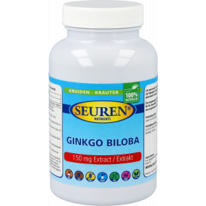 Seuren Nutrients Ginkgo Biloba Extract 150 mg 100 Capsules