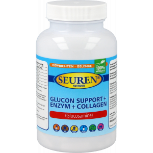 Seuren Nutrients Glucon support + Enzym + Collagen 100 Tabletten