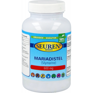 Seuren Nutrients Mariendistel 600 mg 100 Kapseln