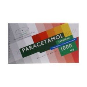 Paracetamol 1000 mg 5 Zäpfchen Leidapharm