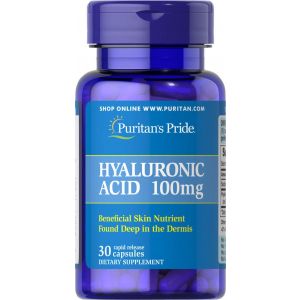 Puritan's Pride Hyaluronic Acid 100 mg 30 Kapseln 17687
