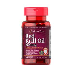 Puritan's Pride Krill Oil 1000 mg 30 Softgels 29546