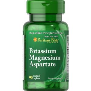 Puritan's Pride Potassium Magnesium Aspartate 90 Tabletten 7390
