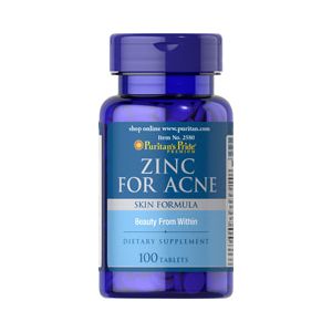 Puritan's Pride Zinc for acne 100 Tabletten 2580