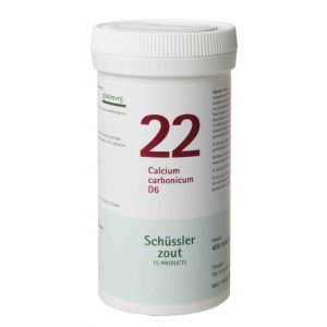 Schüssler salze Pflüger nr 22 Calcium carbonicum D6 400 Tablet glutenfrei