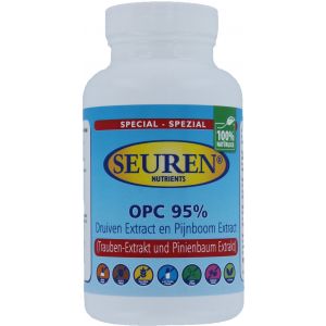 Seuren Nutrients OPC 95% Resveratrol (Pinienbaumextrakt) (Traubenextract) 100 Kapseln