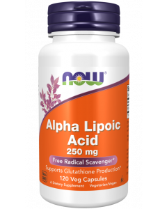 NOW Alpha-Liponsäure 250 mg 120 Kapseln