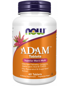 NOW ADAM Men's Multiple Vitamin 60 Tabletten