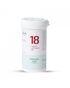 Schüssler salze Pflüger nr 18 Calcium Sulfuratum D6 400 Tablet glutenfrei